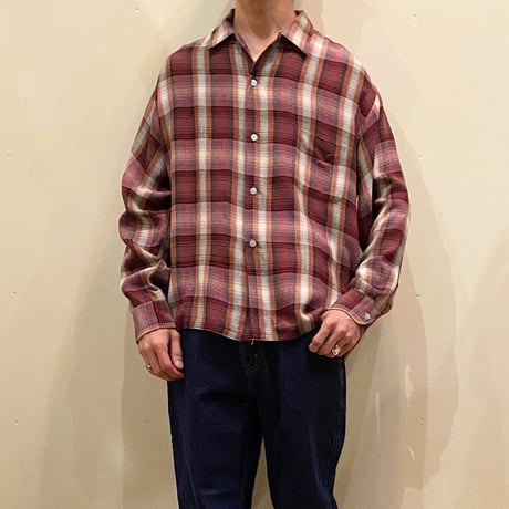1960's Sears Rayon L/S Shirt