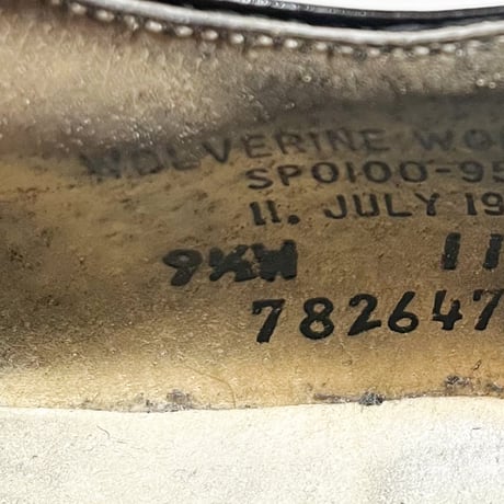 1990's US.NAVY Service Shoes