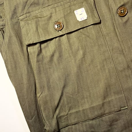 1940's US.ARMY M-43 Herringbone Jacket Deadstock