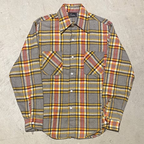 1970's〜 Prentiss Heavy Flannel L/S Shirt Deadstock