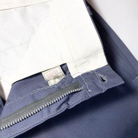 1960's Unknown Cotton Trousers Deadstock