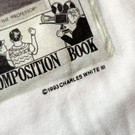 1990's Hanes CHARLES WHITE Ⅲ Printed Tee Deadstock