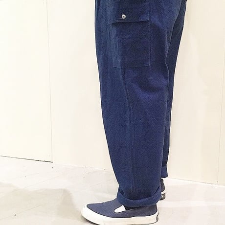 1980〜90's Unknown Indigo Easy Pants