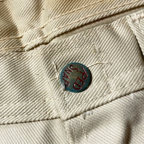 1960's RED SNAP Tapered Pants Deadstock