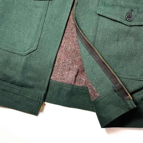 1960's DURABLE Whipcord Work Jacket Deadstock