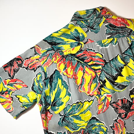 1950's Kiilani Rayon Hawaiian S/S Shirt