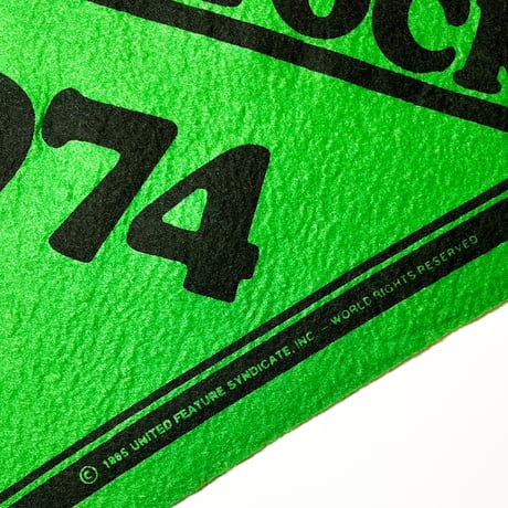 1970's WOODSTOCK Calendar Pennant