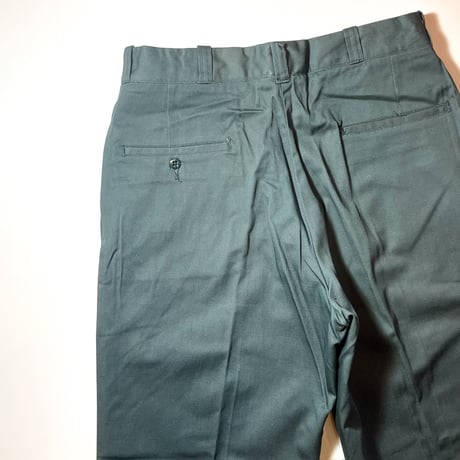 1960's US.ARMY Chino Trousers SPRUCE GREEN Deadstock