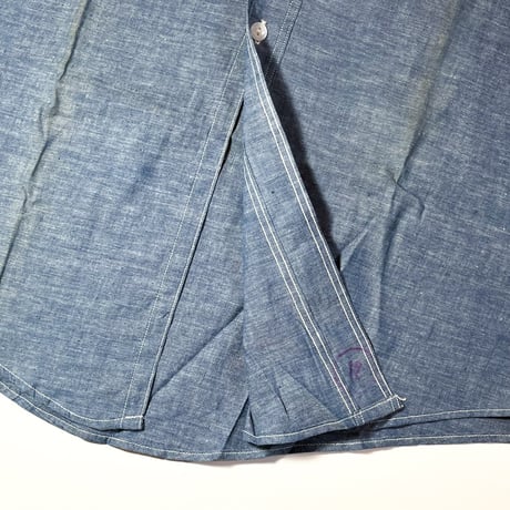 1950's〜 BLUE BELL Chambray L/S Shirt Deadstock