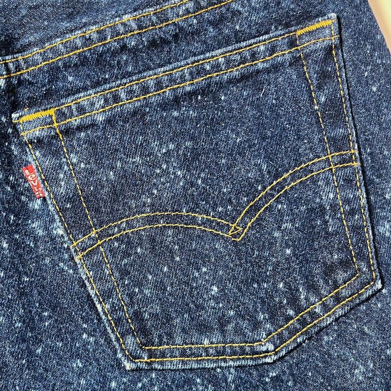 80's LEVI'S 501 ギャラクティックウォッシュデニム vintage 80's Levi's 501 ギャラクティックウォッシュデニムパンツ 表記