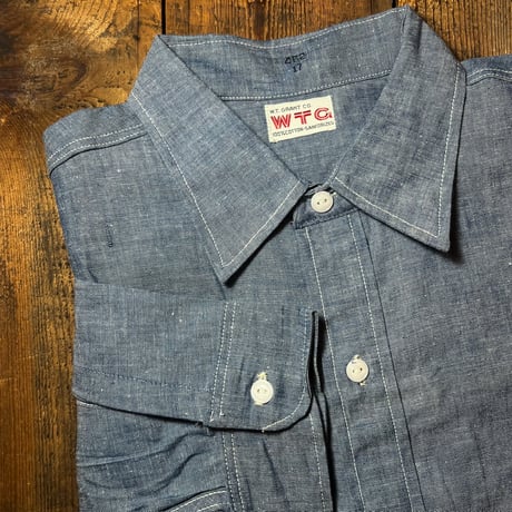 1960's WTG Chambray L/S Shirt Deadstock