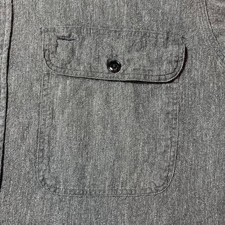 1960's BIG MAC Black Chambray L/S Shirt