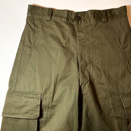 1950〜60's French Army M-47 Herringbone Trousers Deadstock
