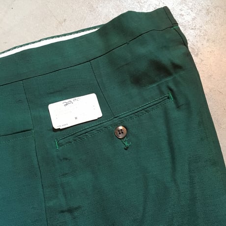 1960's Unknown Tapered Slacks Deadstock