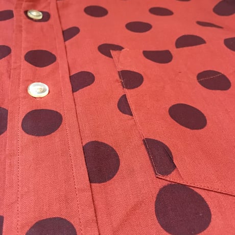 1960's Golden Vee Dots L/S Shirt