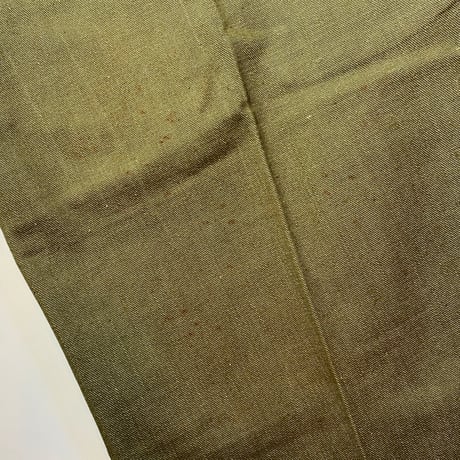 1950's British Army Green Denim Trousers Deadstock