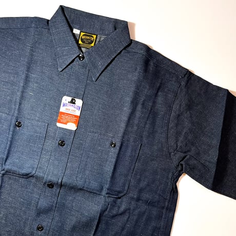 1960's WASHINGTON DEE-CEE Denim L/S Shirt Deadstock