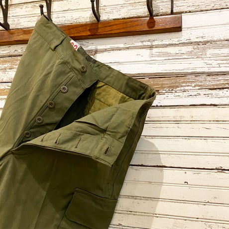 1950〜60's French Army M-47 Herringbone Trousers Deadstock