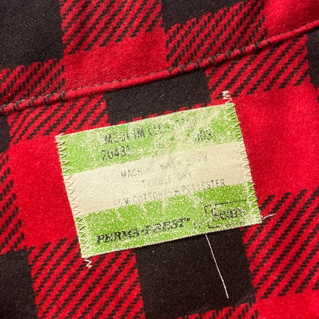 1970's Sears Flannel L/S Shirt Deadstock