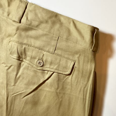 1950〜60's French Army M-52 Chino Trousers Deadstock