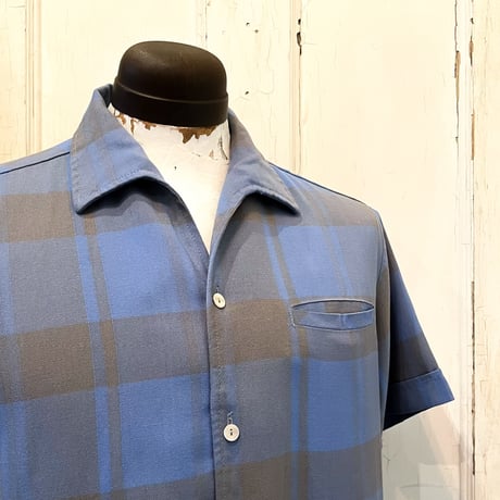1960's TOWNCRAFT Rayon S/S Shirt