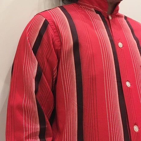 1960's Bud Berma Stand Collar L/S Shirt