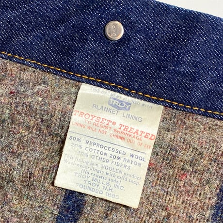 1960's Levi's 70505 Big E Denim Jacket