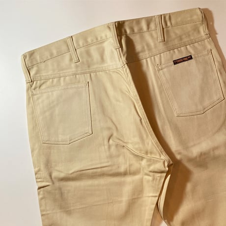 1960's SADDLE KING Cotton Satin Tapered Pants Deadstock