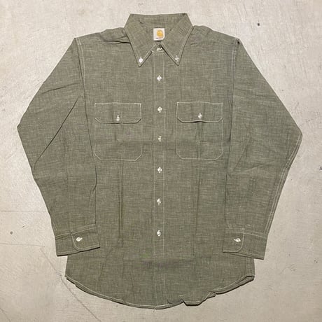 1960〜70's Carhartt L/S Shirt Deadstock