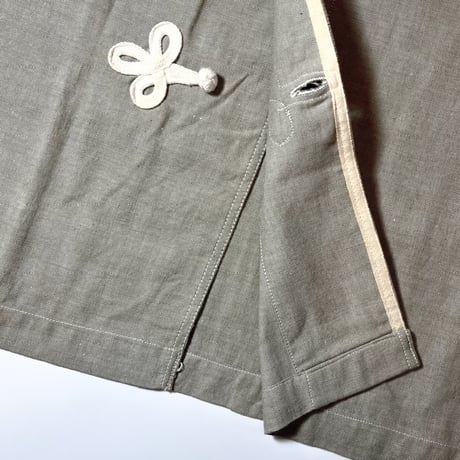 1940's US.ARMY Oxford Pajama L/S Shirt Deadstock