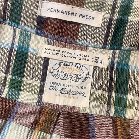 1960's EAGLE SHIRTMAKERS S/S Shirt