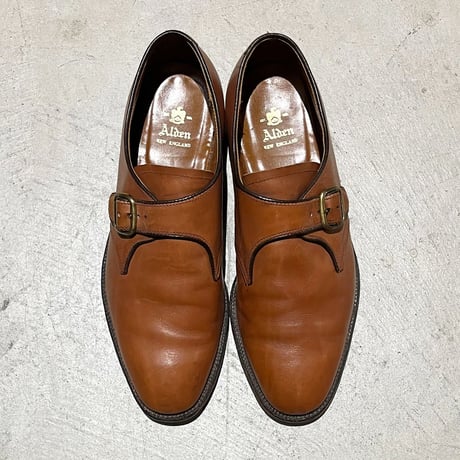 2000's〜 Alden Monk Strap Leather Shoes