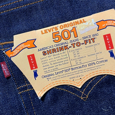 2000's〜 Levi's 501 Denim Pants Deadstock
