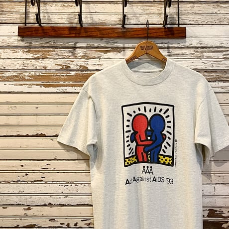 1990's Unknown Keith Haring Printed Tee