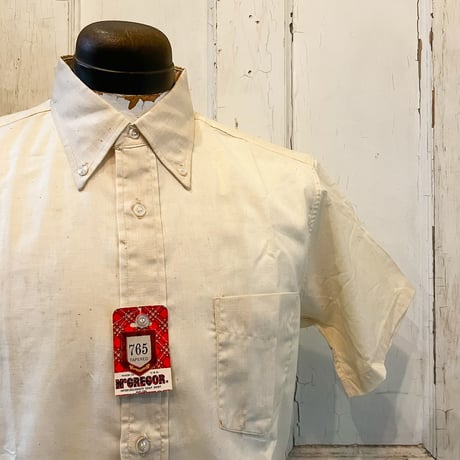 1960's McGREGOR S/S Shirt Deadstock