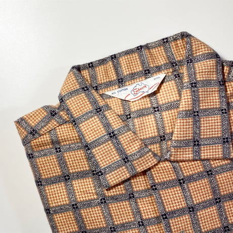 1950's〜 Embassy Flannel L/S Shirt Deadstock