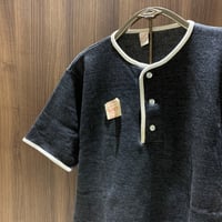 1960's Springfoot Henleyneck Sweat S/S Shirt Deadstock