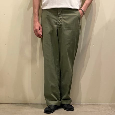 1940's US.NAVY M-43 Cotton Twill Trousers