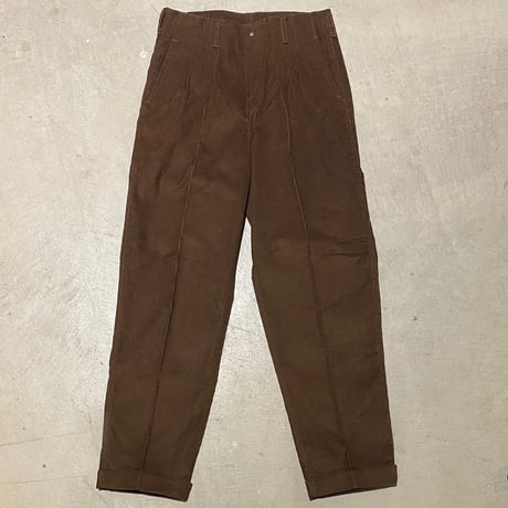 1970's〜 CALIFORNIA BRAND Corduroy Trousers Deadstock