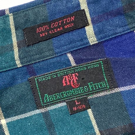 1980's Abercrombie&Fitch L/S Shirt
