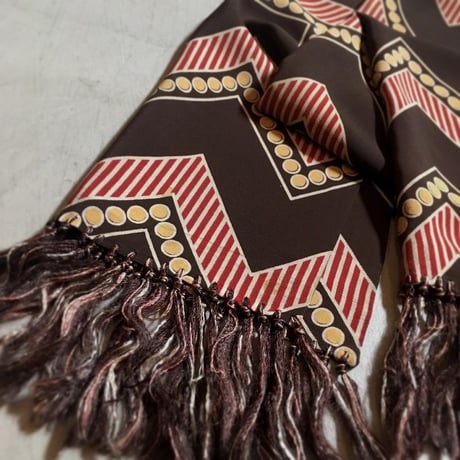 1950's Unknown Rayon Scarf