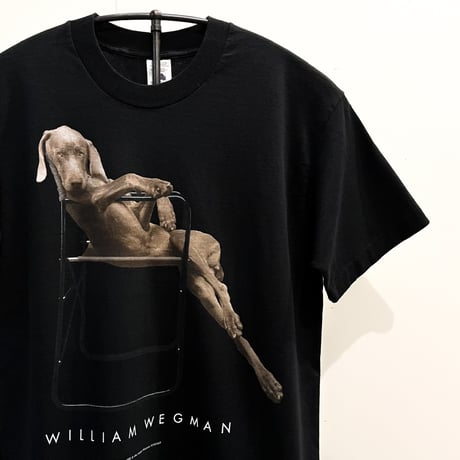 1990's〜 FRUIT OF THE LOOM WILLIAM WEGMAN Printed Tee
