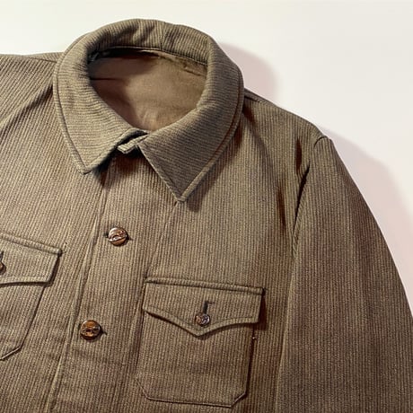 1950's L'AGRICULTEUR Pique Hunting Jacket Deadstock