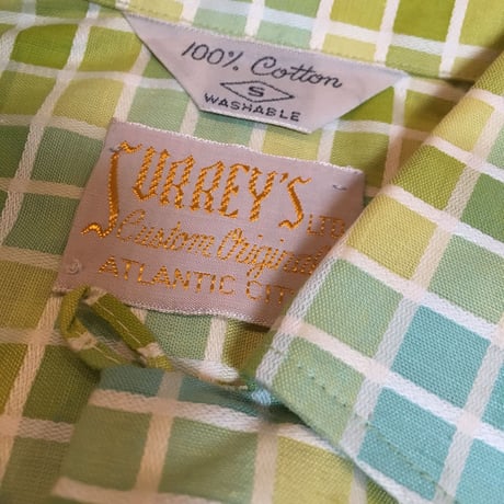 1960's SURREY'S LTD. S/S Shirt Deadstock