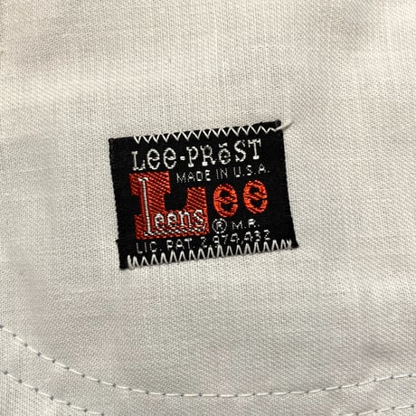 1960〜70's Lee Leens Tapered Pants Deadstock