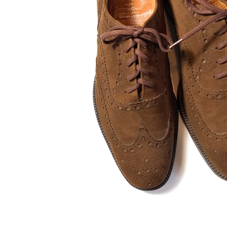 1980's Church's Suede Leather Shoes
