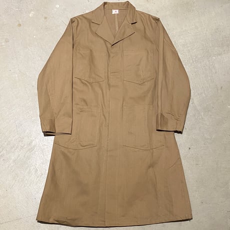 1950's〜 K.W.B. MFG.CO. Herringbone Shop Coat Deadstock