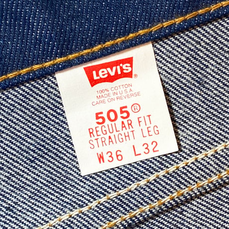 1990's Levi's 505 Denim Pants Deadstock