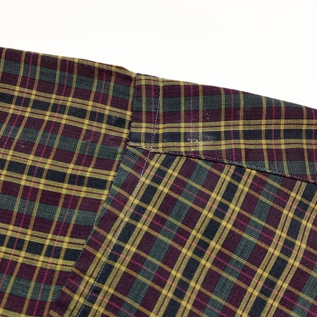 1960's Gentree Ltd. Indian Madras S/S Shirt