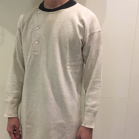 1940〜50's Pilgrim Henleyneck L/S Tee